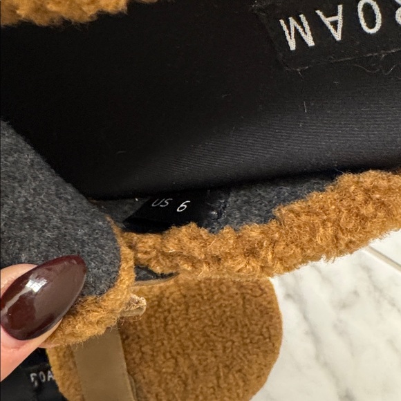 ROAM Brown Fuzzy Slip-On - Picture 6 of 6